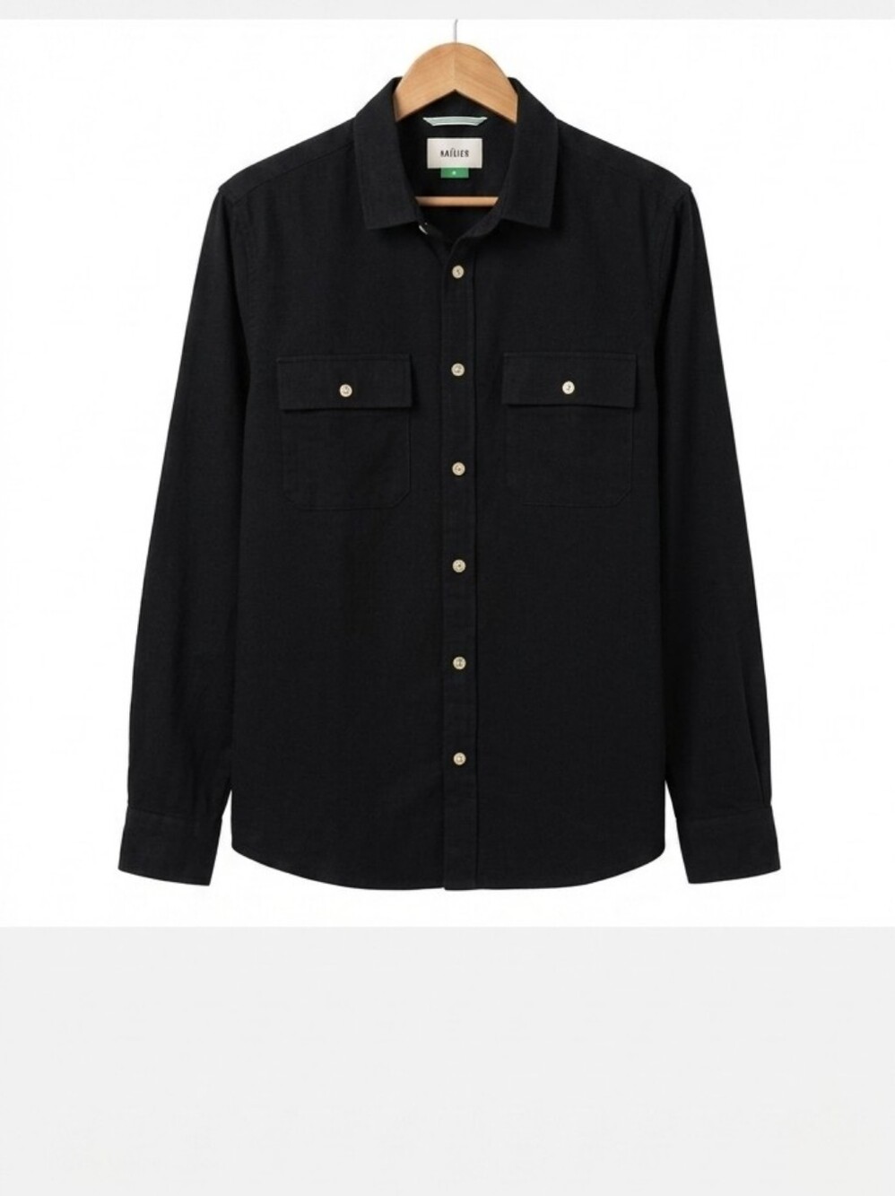 Vallier Navy Flannel Expedition Button Down Shirt